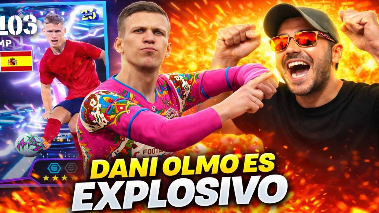 🔥Así Juega Dani Olmo!.. Entrenamiento Top y Gameplay!  #efootball2026