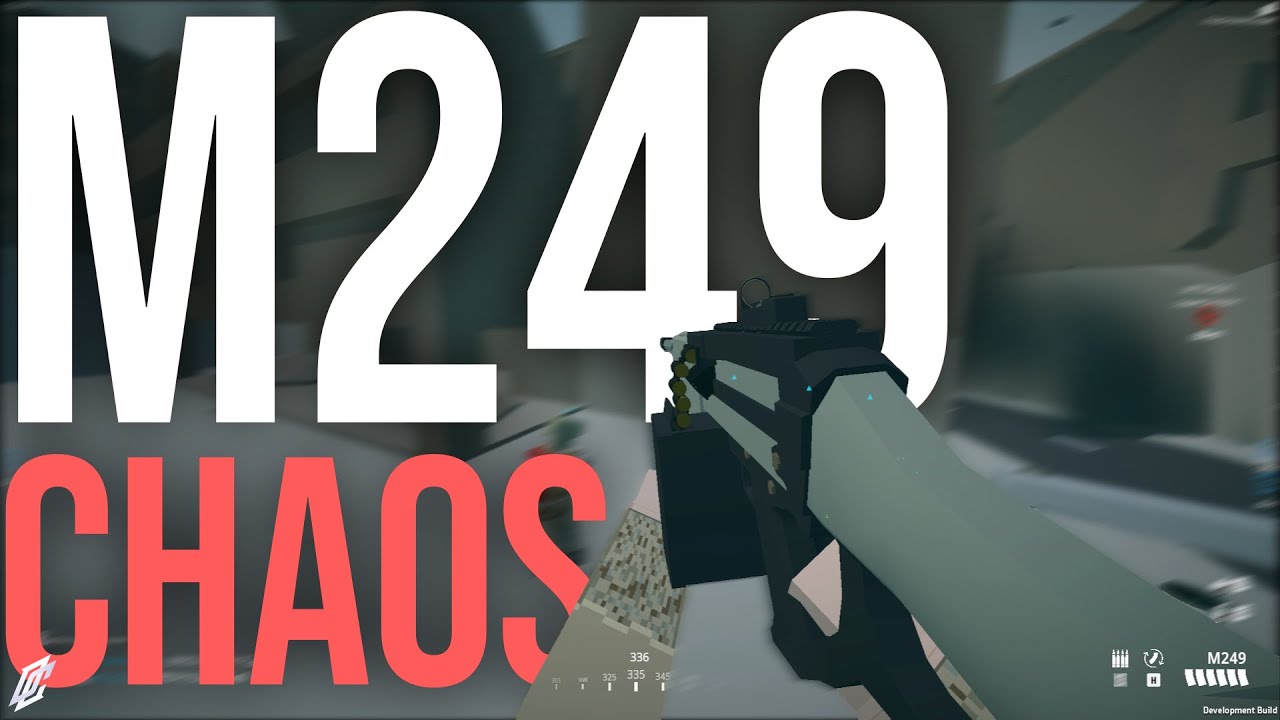 Chaotic 50 Kill M249 Gameplay on BattleBit Remastered