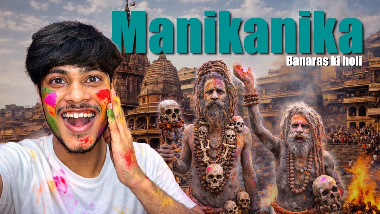 “I Witnessed Masaan Holi in Banaras 😮 | India’s Most Unique Festival”