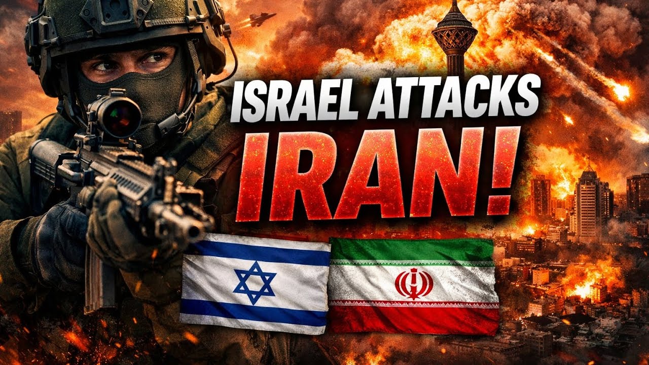 Israel & US Launch Major Strikes on Iran — Explosions in Tehran | Breaking News l Current Affairs 