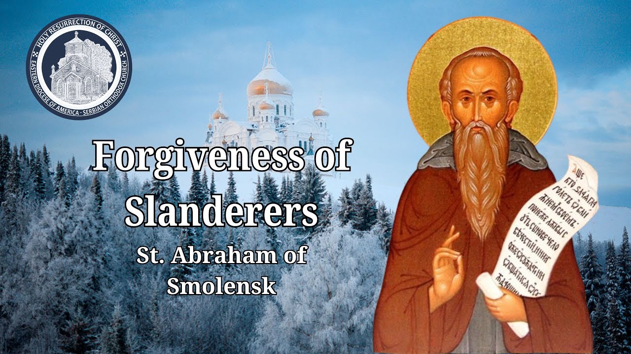 Forgiveness of Slanderers