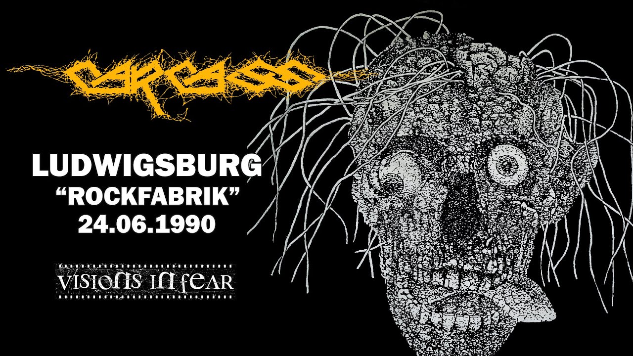 Carcass - Ludwigsburg "Rockfabrik" 24.06.1990 (full show)