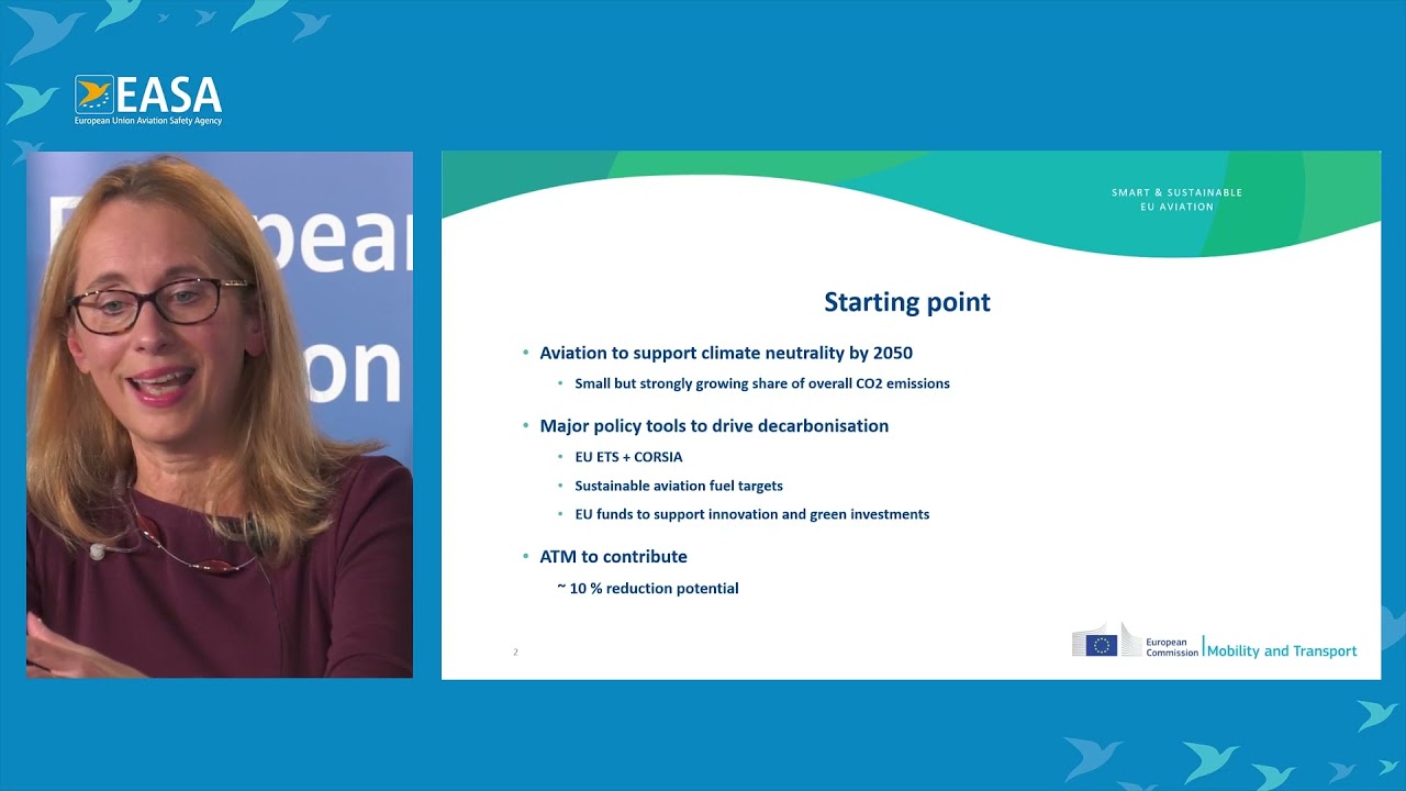 Green Single European Sky – panel 2 – ASC 2021: Safety in ATM