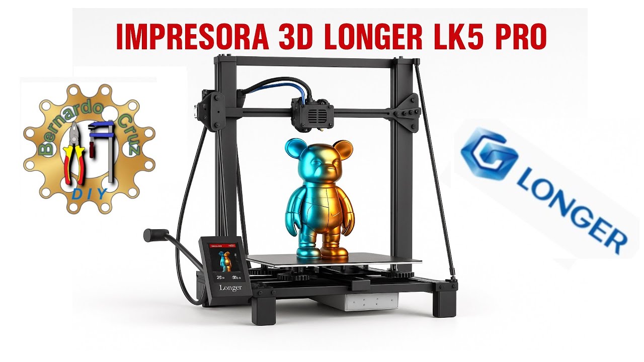 &iexcl;MONTA y CALIBRA la cama caliente de tu Impresora 3D LONGER LK5 Pro!