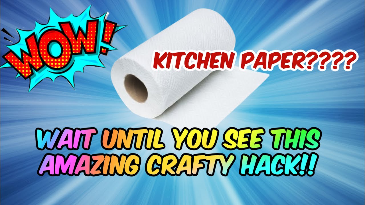 💥WOW This is MIND BLOWING!!!💥 Kitchen Roll Crafts!!😮