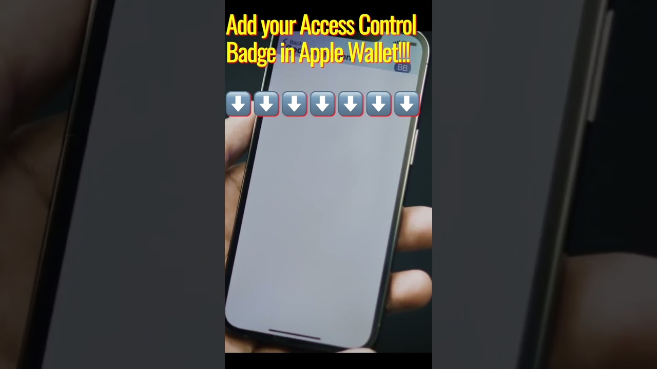 Add your Employee Badge in Apple Wallet with HID Mobile #accesscontrol   #applewallet  #secureaccess