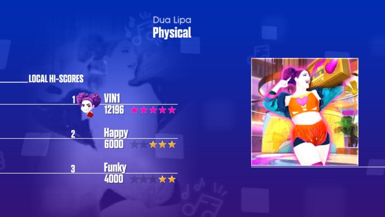 Just Dance 2023 (Wii) - Physical by Dua Lipa
