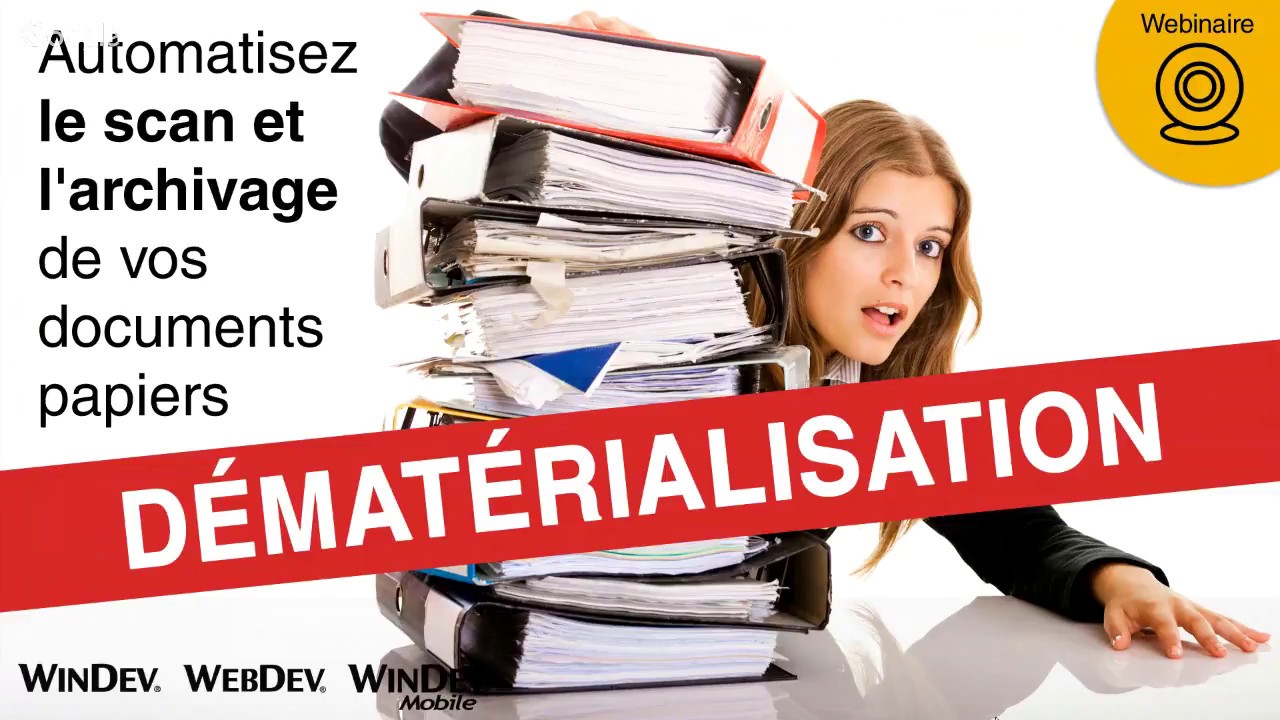 Dématérialisation : automatisez le scan et l'archivage de vos documents papiers