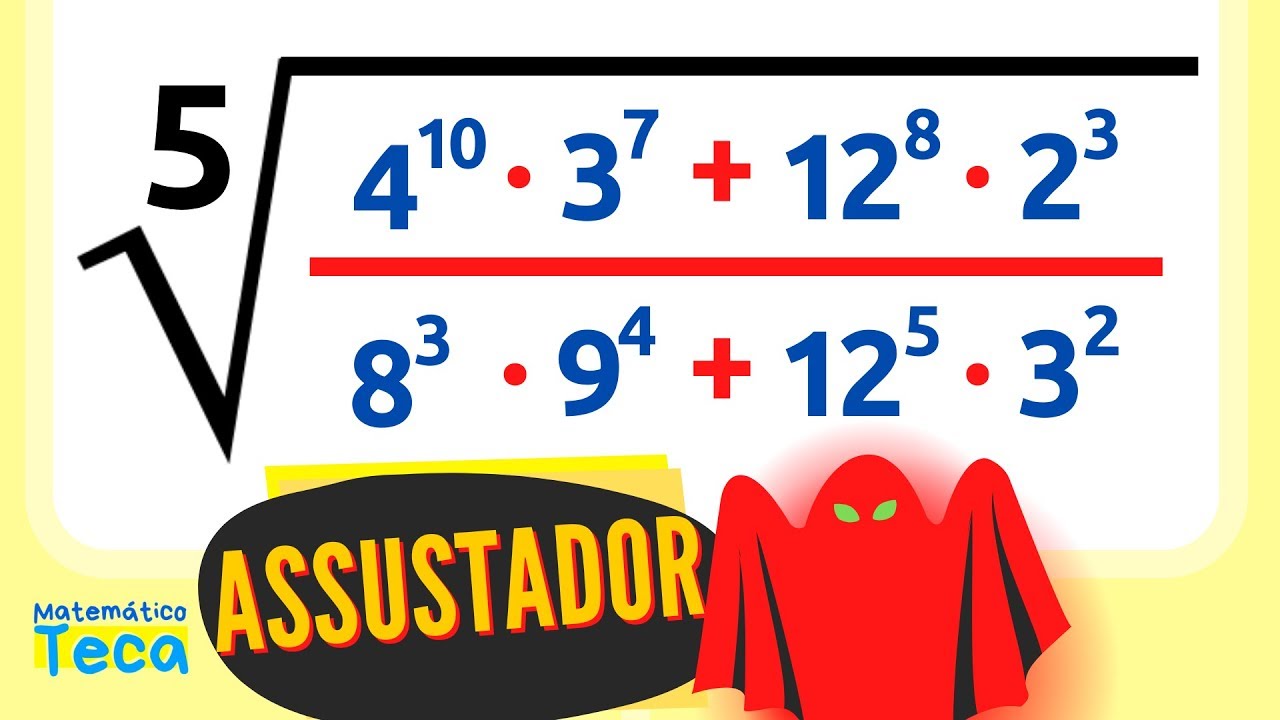 BEM ASSUSTADORA essa Expressão com Potências