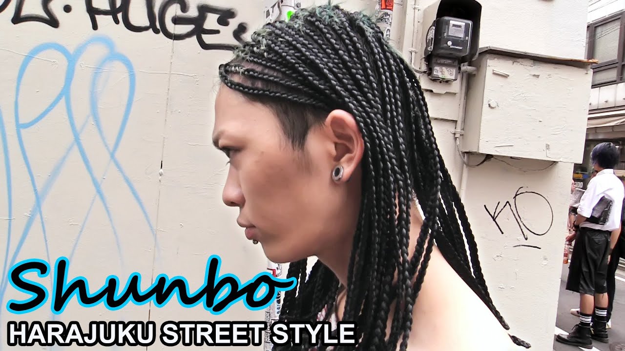 Shunbo - Braids, Blackmeans & Piercings - Harajuku Style / 原宿スタイル