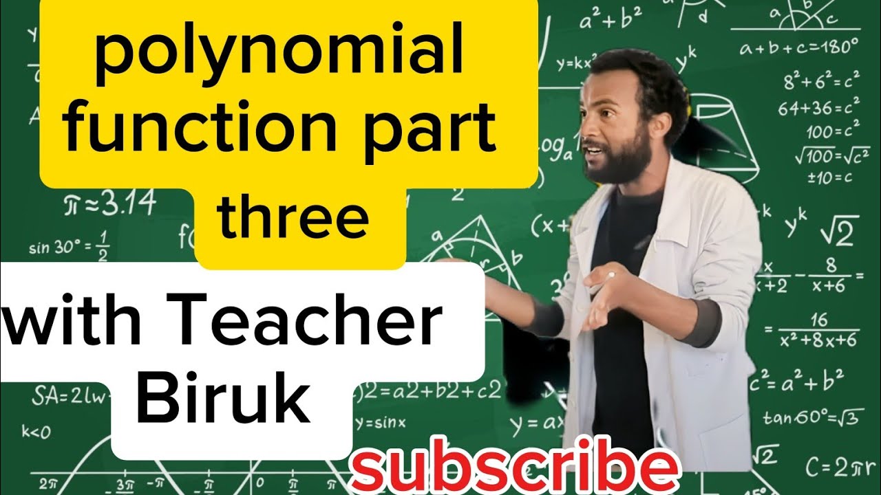 polynomial function part 3