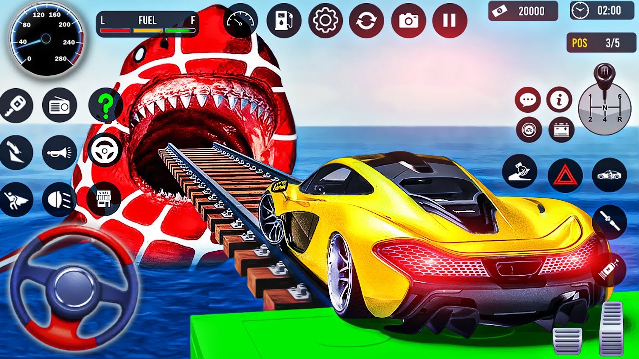Mega Ramp Car Stunt Master 3D - GT Car Stunt Racing - Android GamePlay