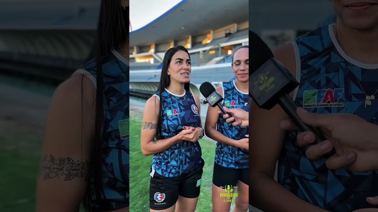Entrevista com as meninas do quadro da CBF de Alagoas 