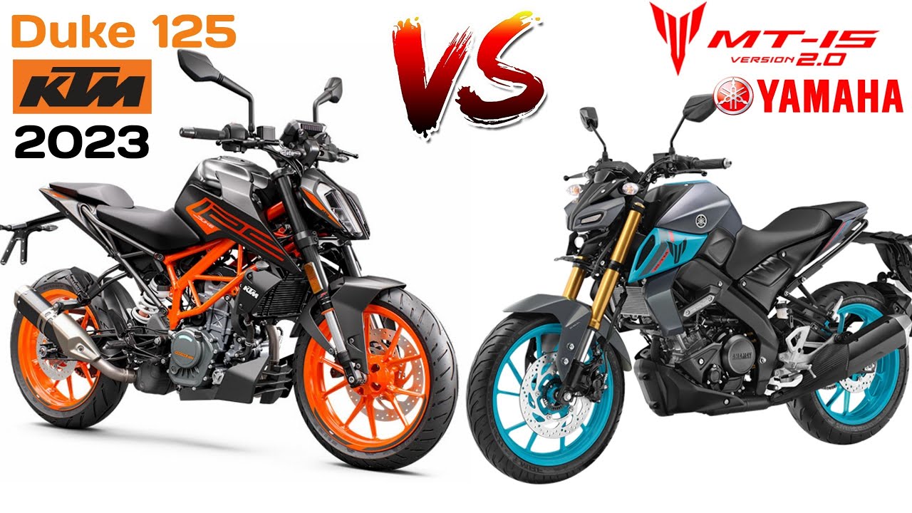 2023 KTM Duke 125 Vs Yamaha MT 15 V2 | Which is Best? | Top Speed | Mileage | On Road Price?