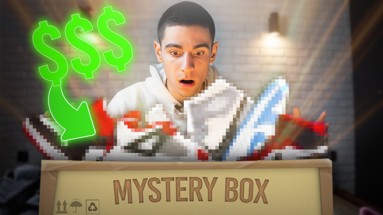 ΑΓΟΡΑΣΑ 500€ SNEAKER MYSTERY BOX ΚΑΙ ΕΒΓΑΛΑ.....€!