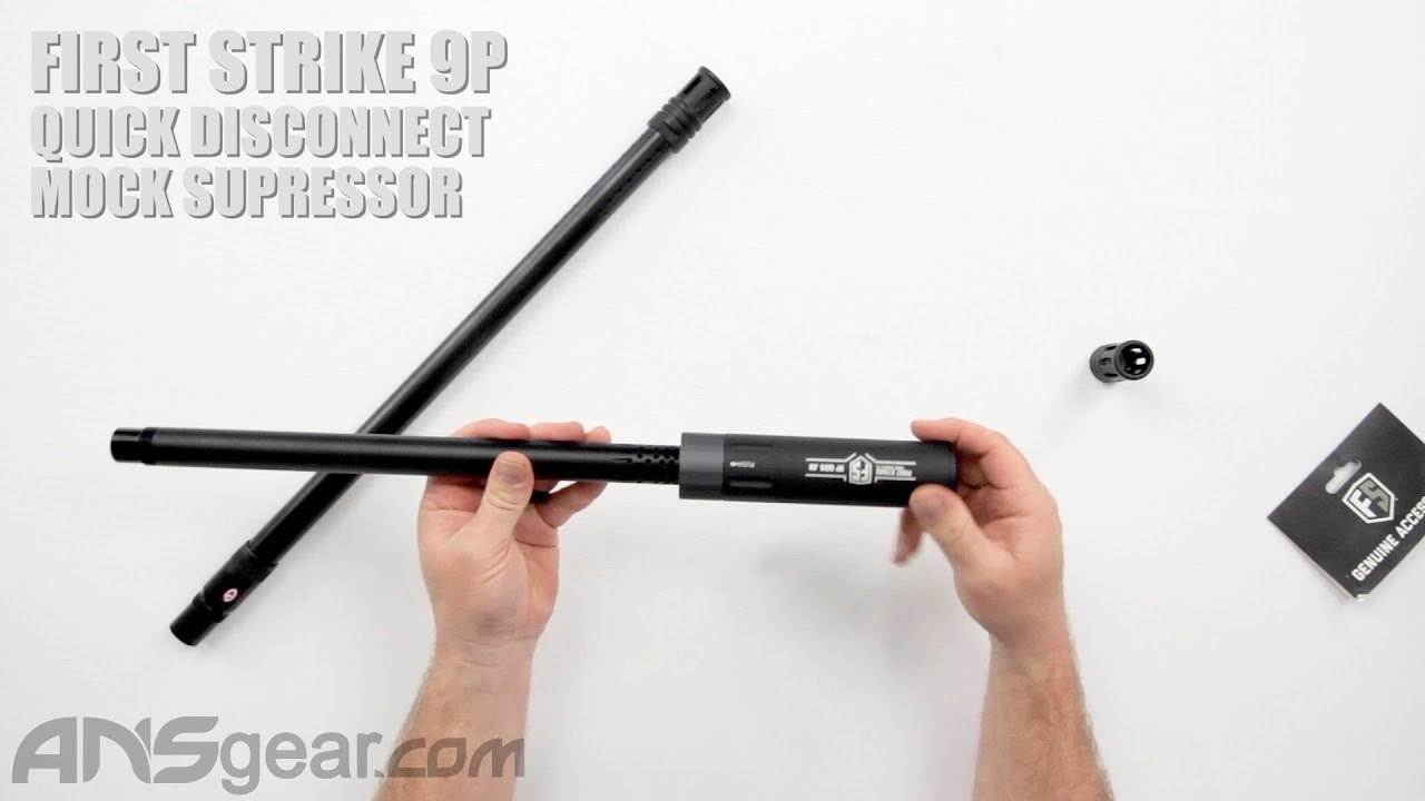 First Strike Lapco 9P Quick Disconnect Mock Suppressor - Review