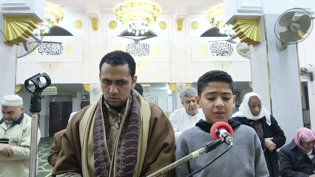 من صلاة التهجد لليلة ٢٦ / رمضان ١٤٤٧ ه 🌙🎈، ماتيسر من سورة الحجرات  لأحد أشبال الحي .