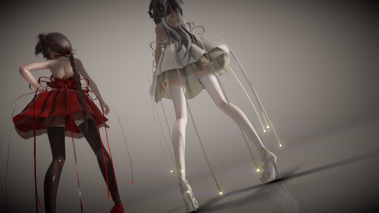 [MMD] Love Me If You Can(Luo Tianyi, Yue Zhengling)『4KUHD』
