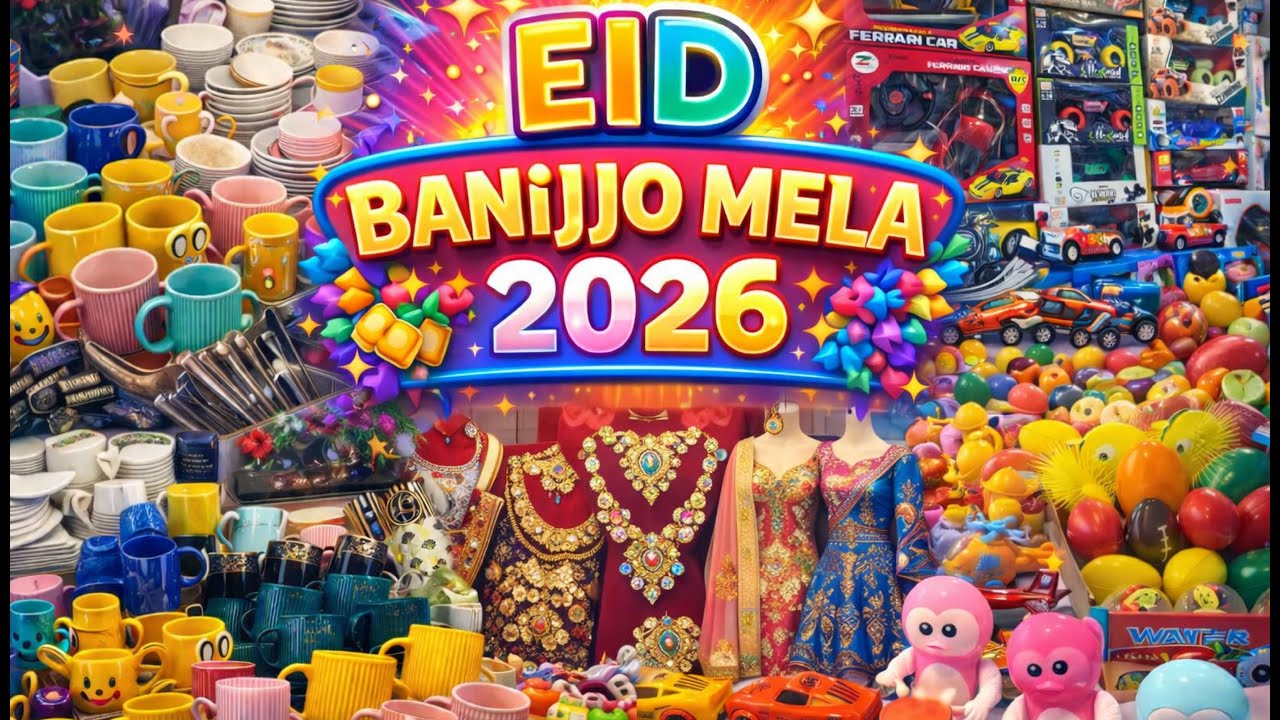 Banijjo Mela 2026 | Uttara Eid Mela 2026 আবারও শুরু  -  | Eid Shopping in Uttara | বাণিজ্য মেলা ২০২৬