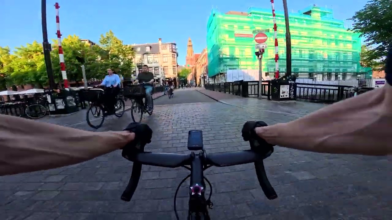 Ride With Me: A Summer's Evening in Groningen in The Netherlands