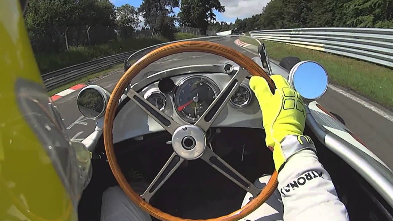 Nico's onboard lap with radio in the W 196 at the Nordschleife!