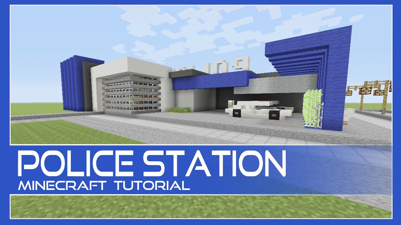 Police Station Tutorial Minecraft Xbox/Playstation/PE/PC/Wii U