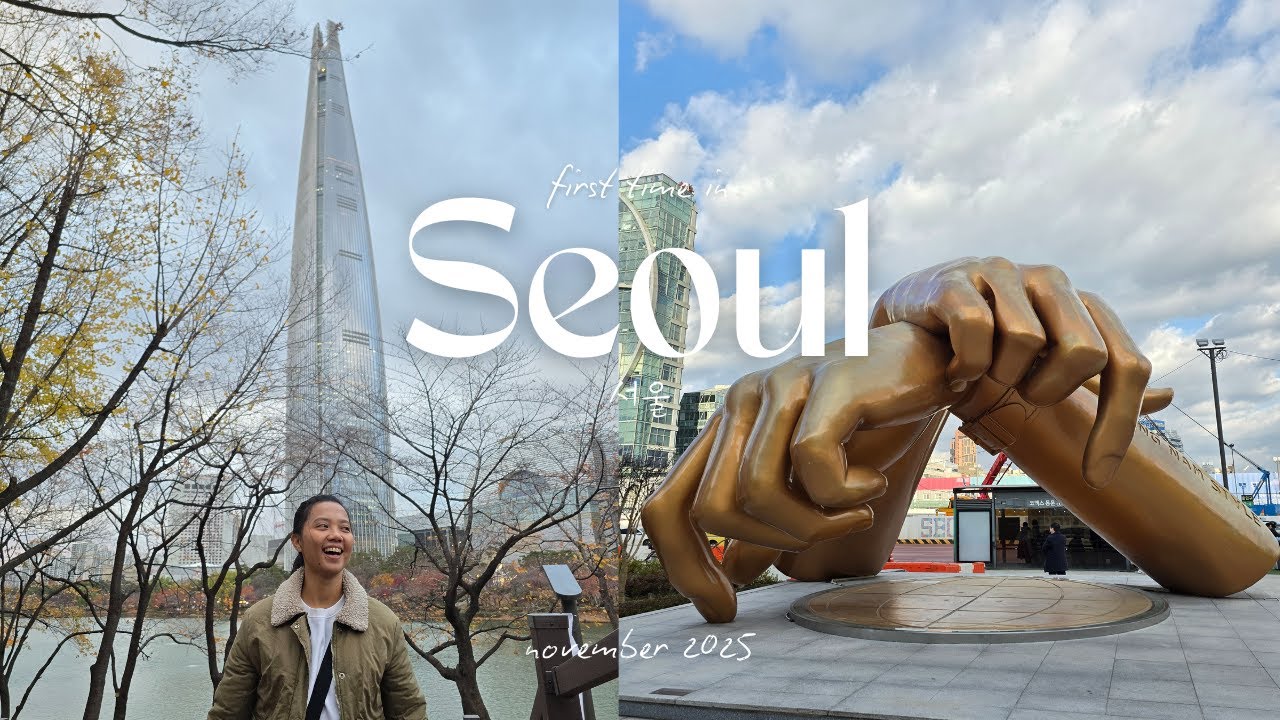 First time in South Korea | Exploring Seoul, Free Tourist Spots | Travel Vlog