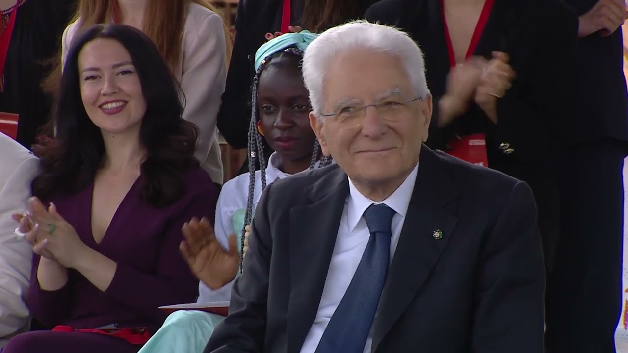 Inaugurazione di Youtopic Fest 2025 alla presenza del Presidente della Reppublica | 6 giugno 2025