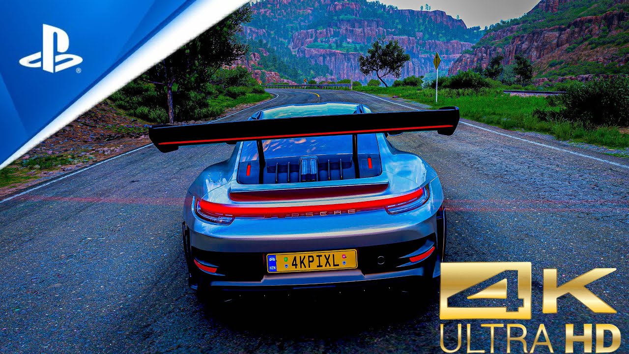Forza Horizon 5 | Porsche 911 GT3 RS | Free Roam (No Commentary) PS5 60FPS 