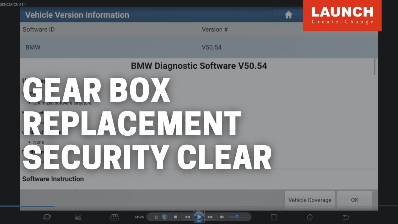 X-PROG | BMW 8HP EGS ISN Refresh | LAUNCH