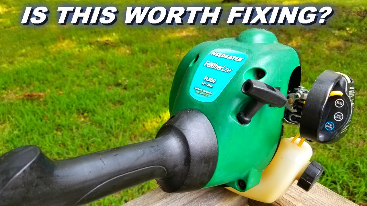 Saving a Weedeater from the scrap heap