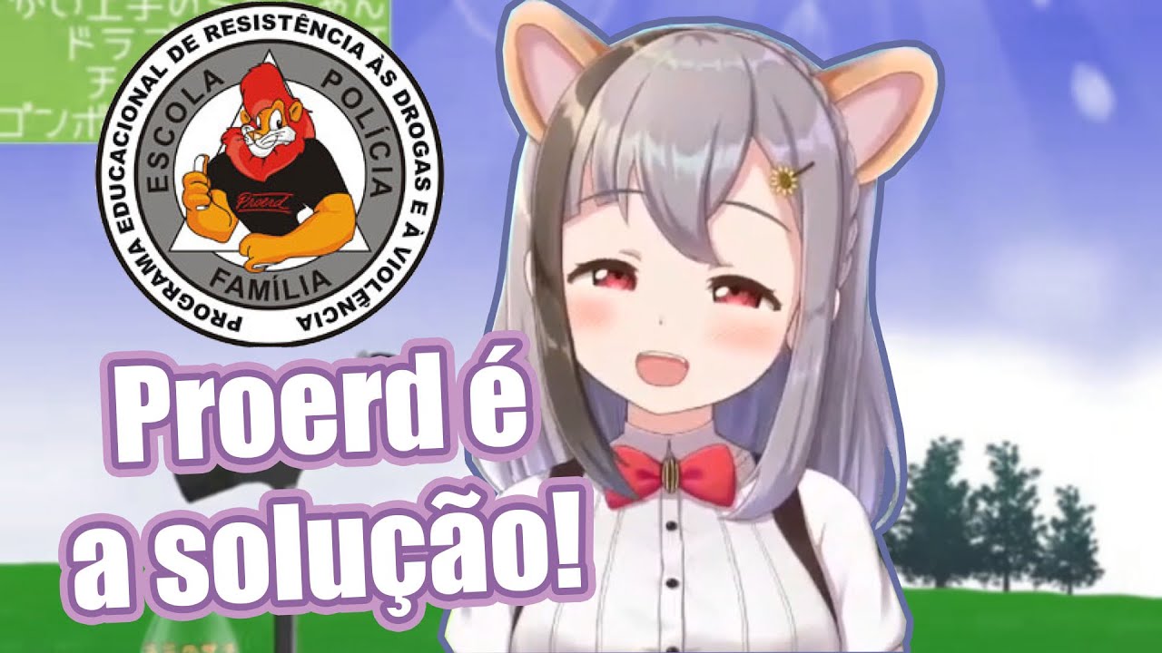 Kirara mimi cantando PROERD, combata as drogas com este v&iacute;deo! | Legendado PT/BR