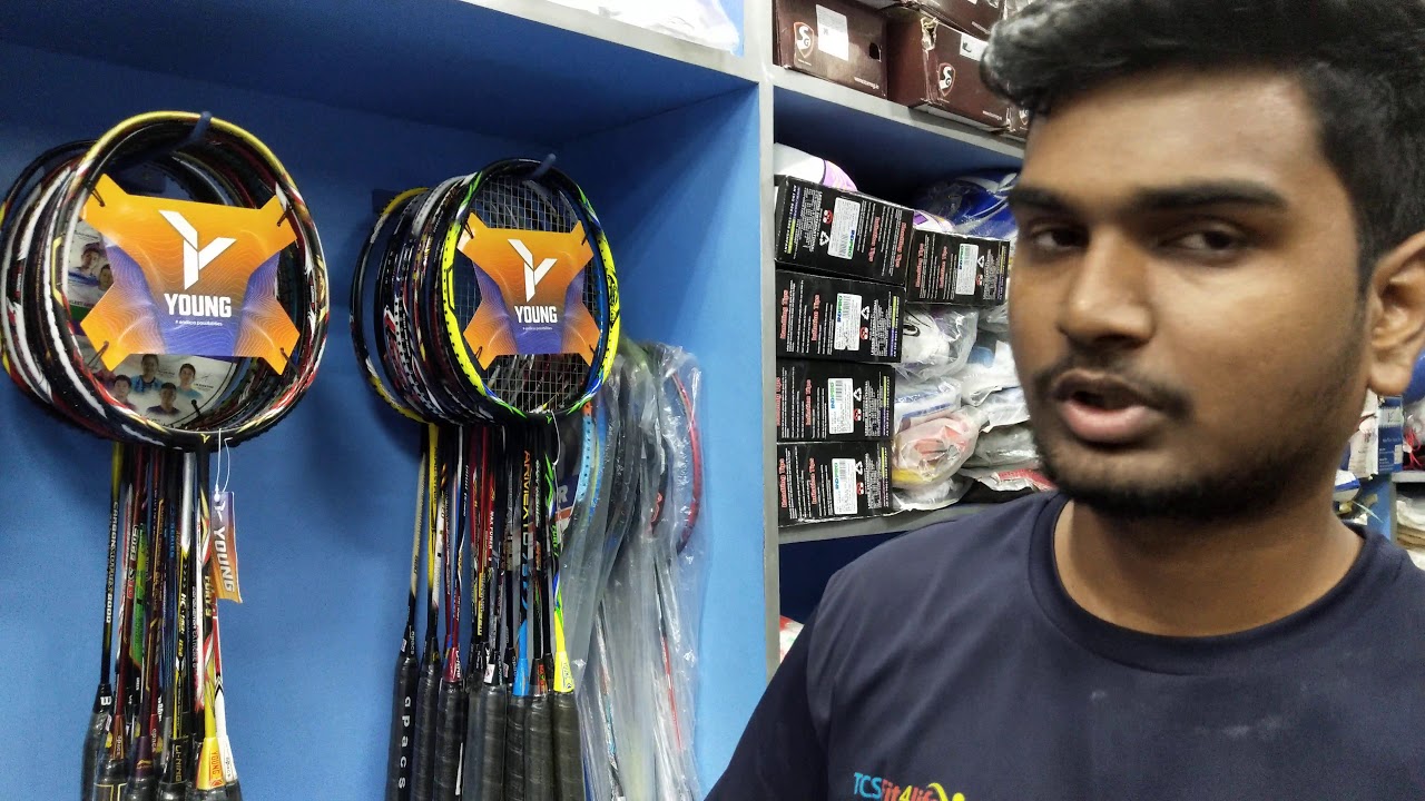 Buy Best badminton racket in Chennai in sports world