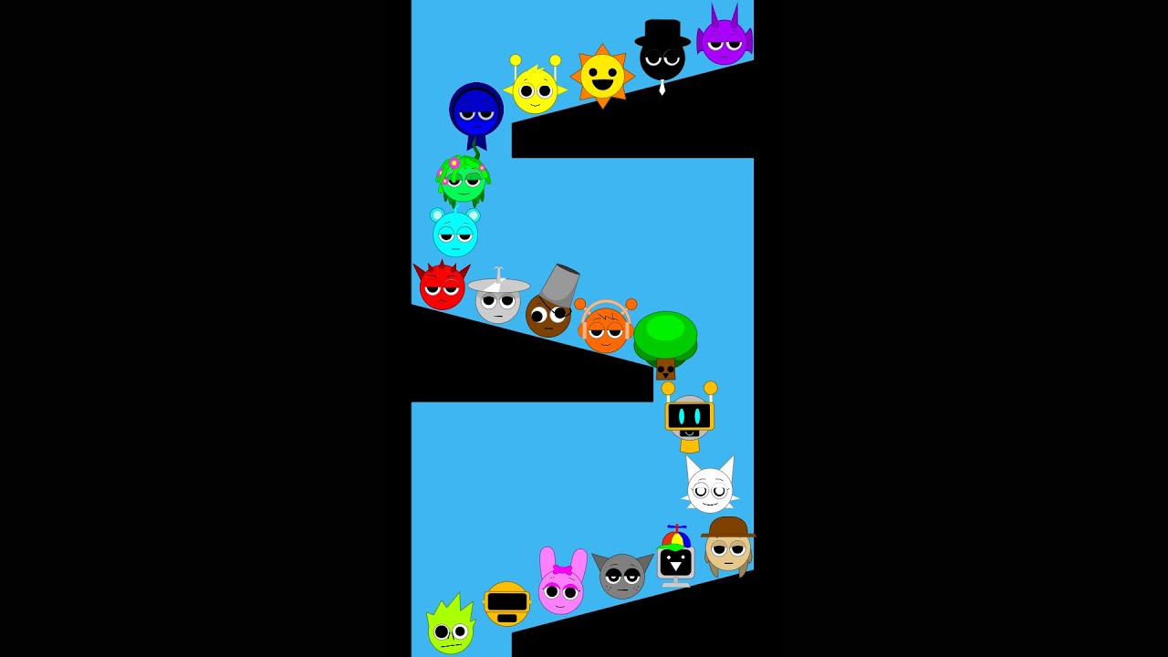 Who Will Win the Gold?! SPRUNKI Marble Race🏁 #42