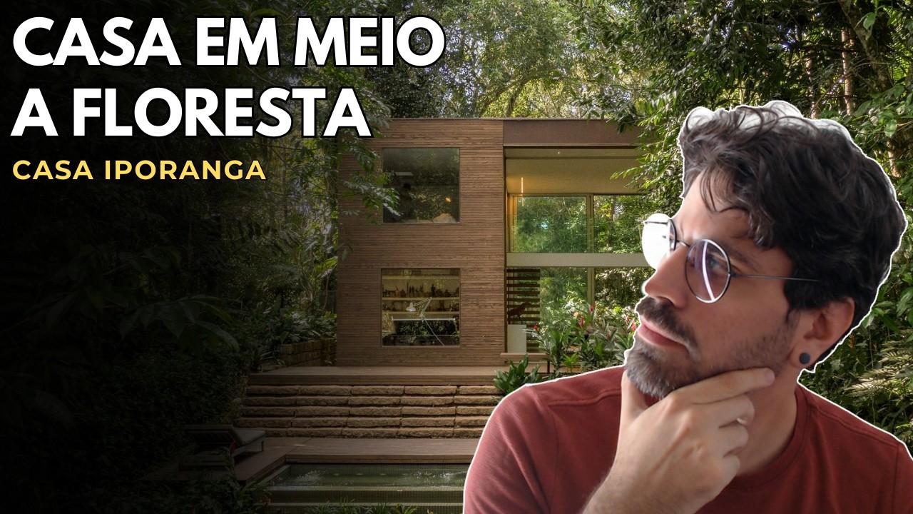 ARQUITETO REAGE: casa em meio a mata Brasileira lARTHUR CASAS!