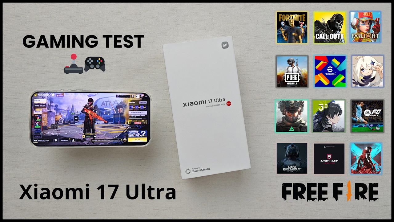 Тест производительности и батареи XIAOMI 17 Ultra в играх