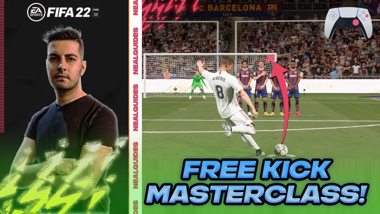 FIFA22 FREE KICK TUTORIAL - HOW TO SCORE EVERY FREE KICK IN FIFA22!