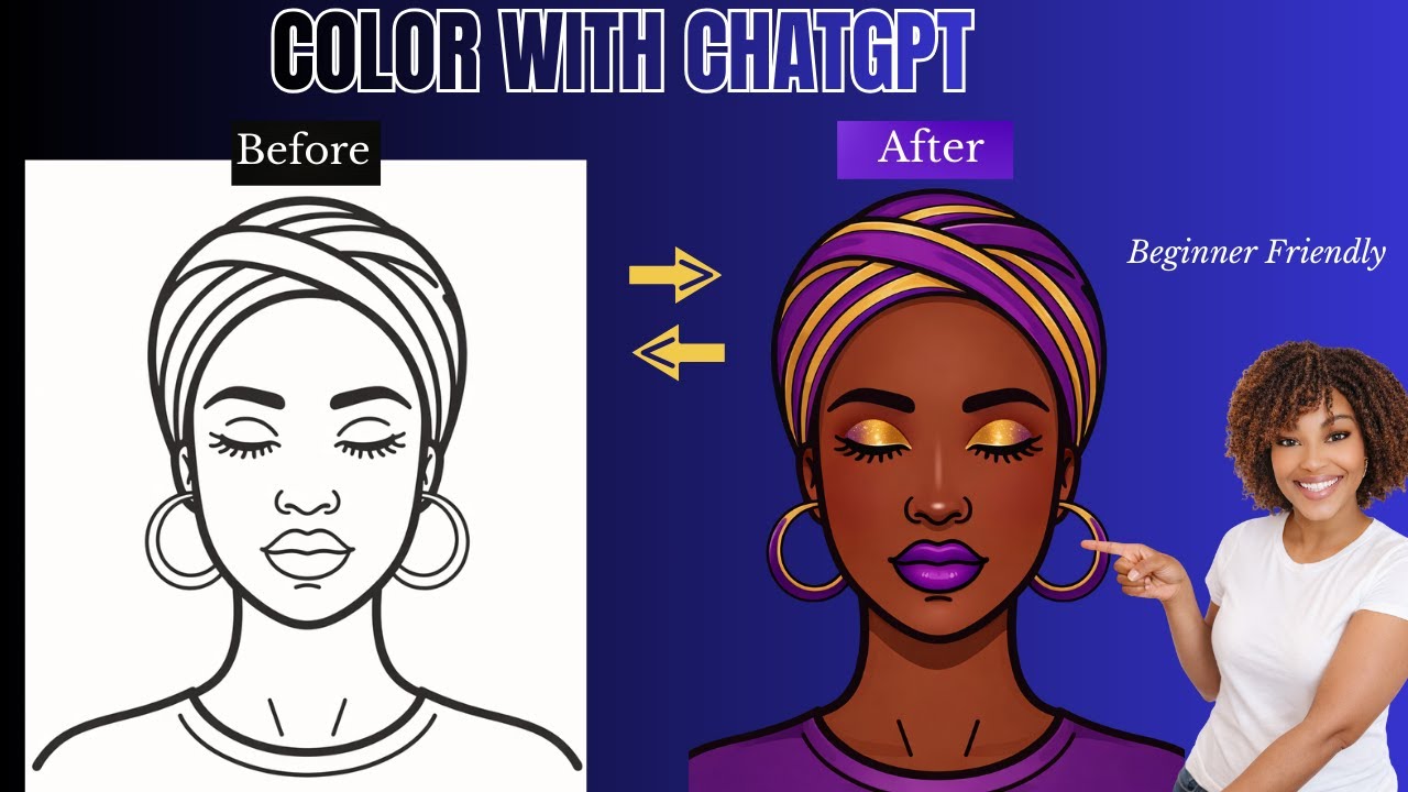 Я использовал ChatGPT для раскрашивания иллюстраций, и это просто невероятно!