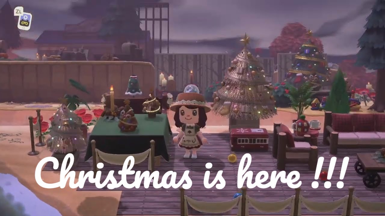 Amazing Cottage Core Christmassy Island -Animal Crossing: New Horizons