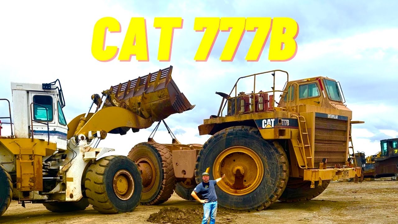 Я купил гигантский карьерный самосвал CAT!!! CAT 777B
