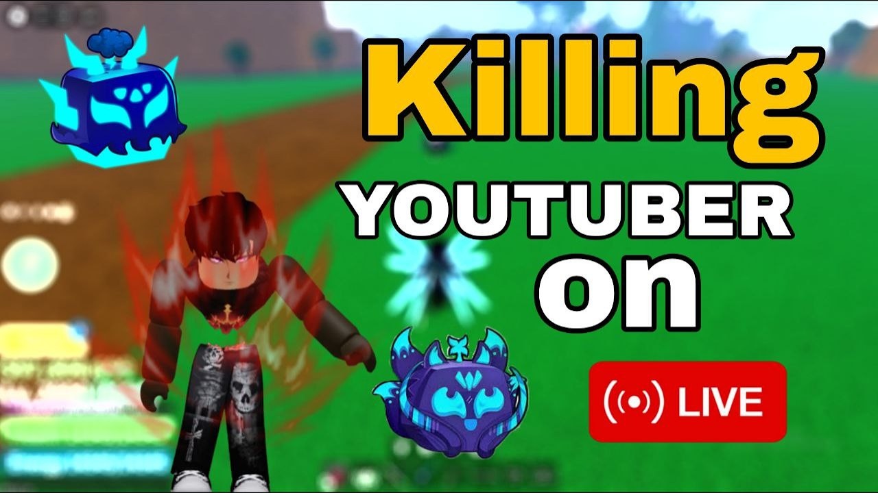 KILLING YOUTUBER WHILE HE IS LIVE 😈