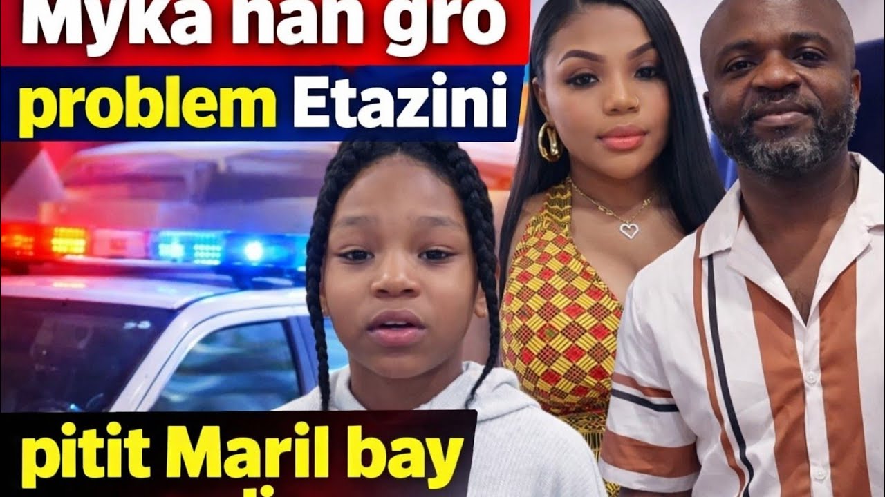 😭Anmweyy zen pired Myka nan gro problem Etazini🇺🇲pitit maril bay polis li pete kriye nan prizon an😱