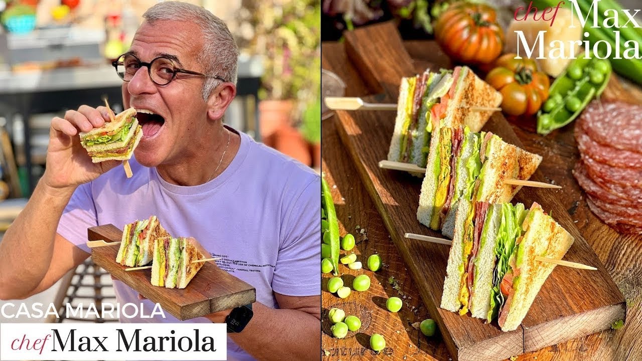 SUPER CLUB SANDWICH!!! 😋 Ricetta di Chef Max Mariola