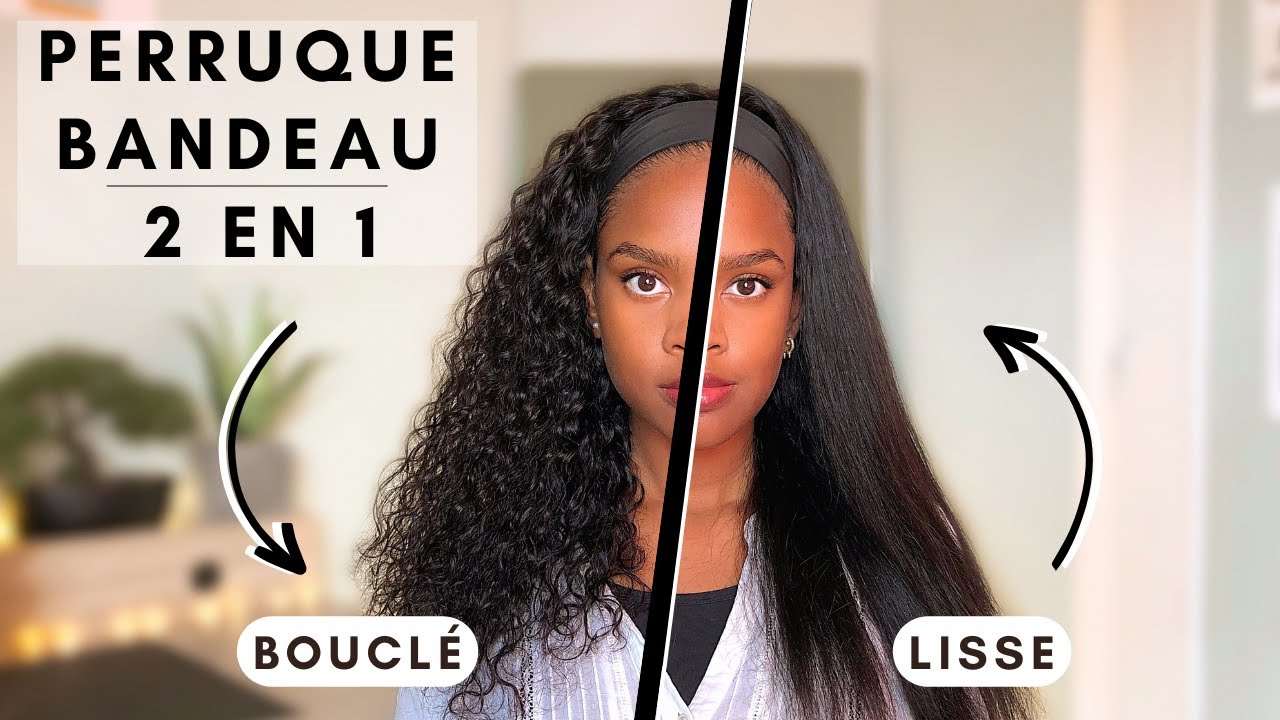 PERRUQUE BANDEAU 2 en 1 @LuvmeHairOfficial  | 18'' WET And WAVY Affordable HEADBAND Wig