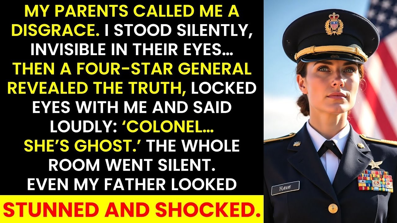 My Parents Called Me A Disgrace — Then A Four Star General Said ‘Colonel… She’s Ghost’