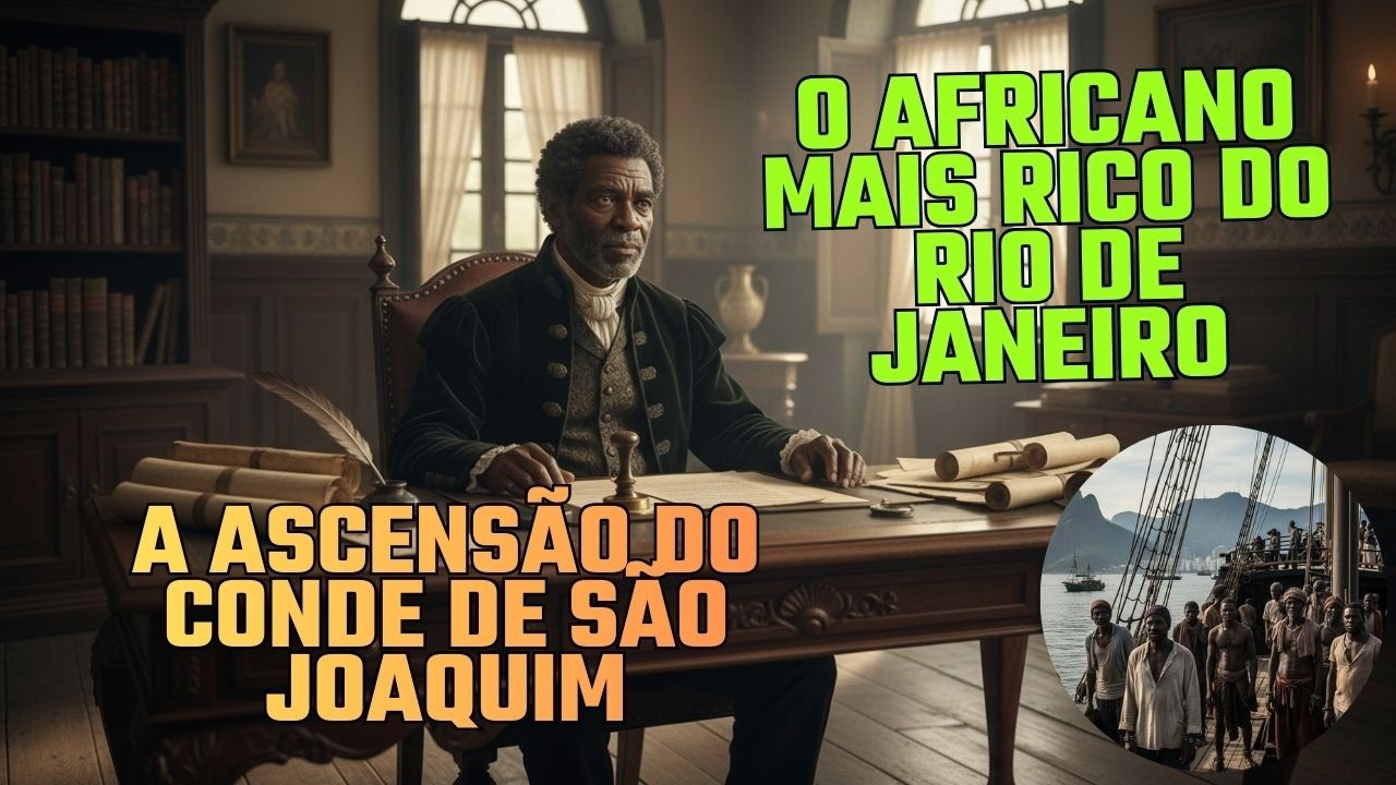 O Africano Mais Rico do Rio de Janeiro: A Ascensão do Conde de São Joaquim!