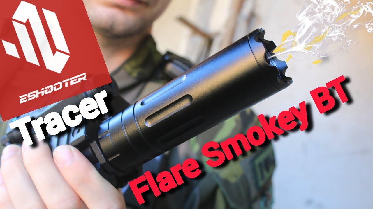 ESHOOTER - FLARE Smoky BT - CZ/SK recenze - airsoft review