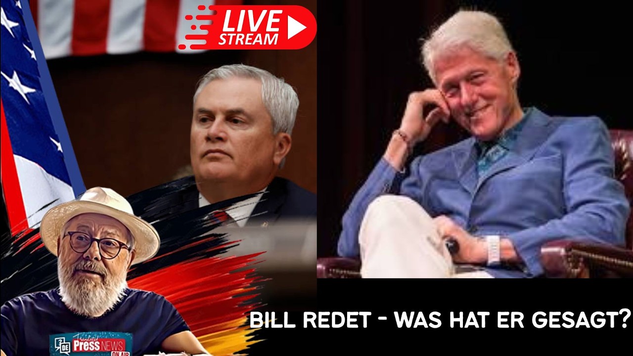 LIVE: Former Präsident Bill Clinton auf dem heißen Stuhl - LIVE updates - Was hat er gesagt.