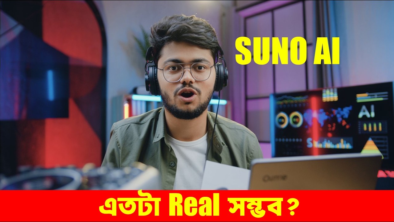 SUNO AI দিয়ে নিজের কন্ঠে গান TBM Studio 2026