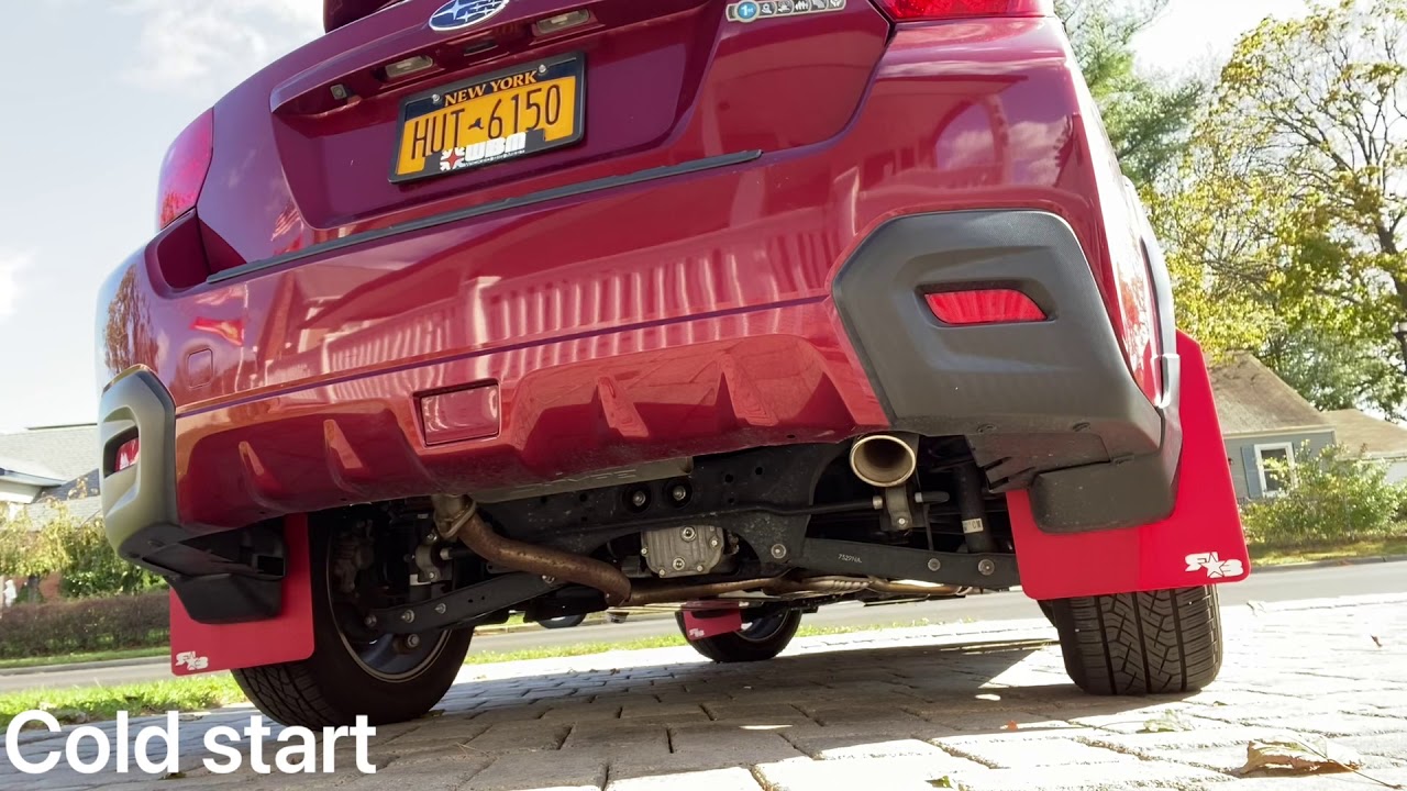 Crosstrek unequal length headers